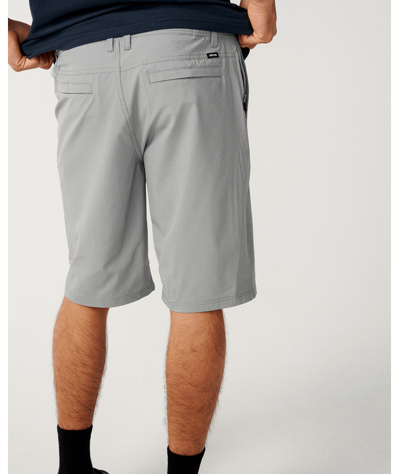 Rip Curl Boardwalk Phase Check 21 in STEEL GREY