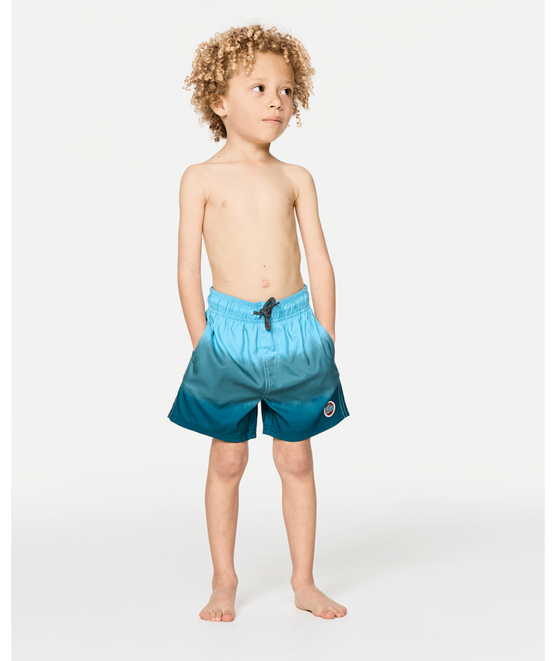 Rip Curl Toddler Dip Volley-Boy in BLUE GREEN