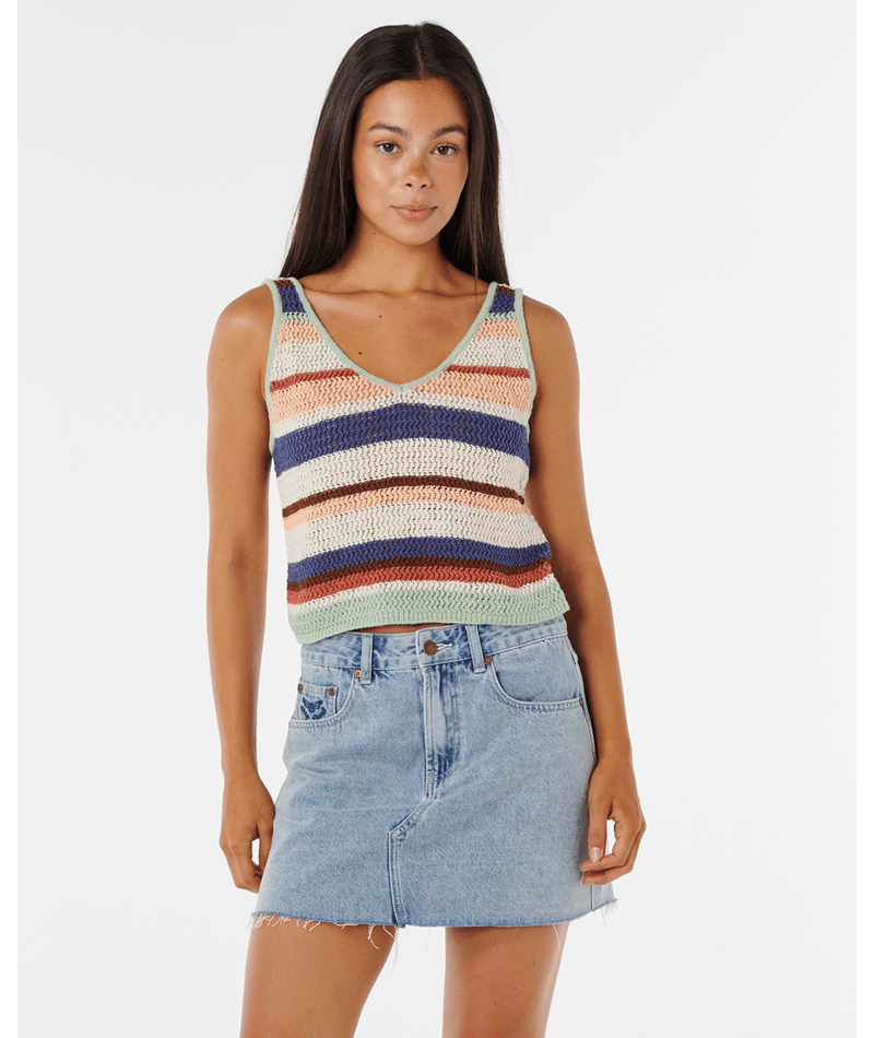 Rip Curl Oceanic Knit Top in MULTICO
