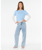Rip Curl Sunshine Squad Ls  Tee - Girl in SKY BLUE