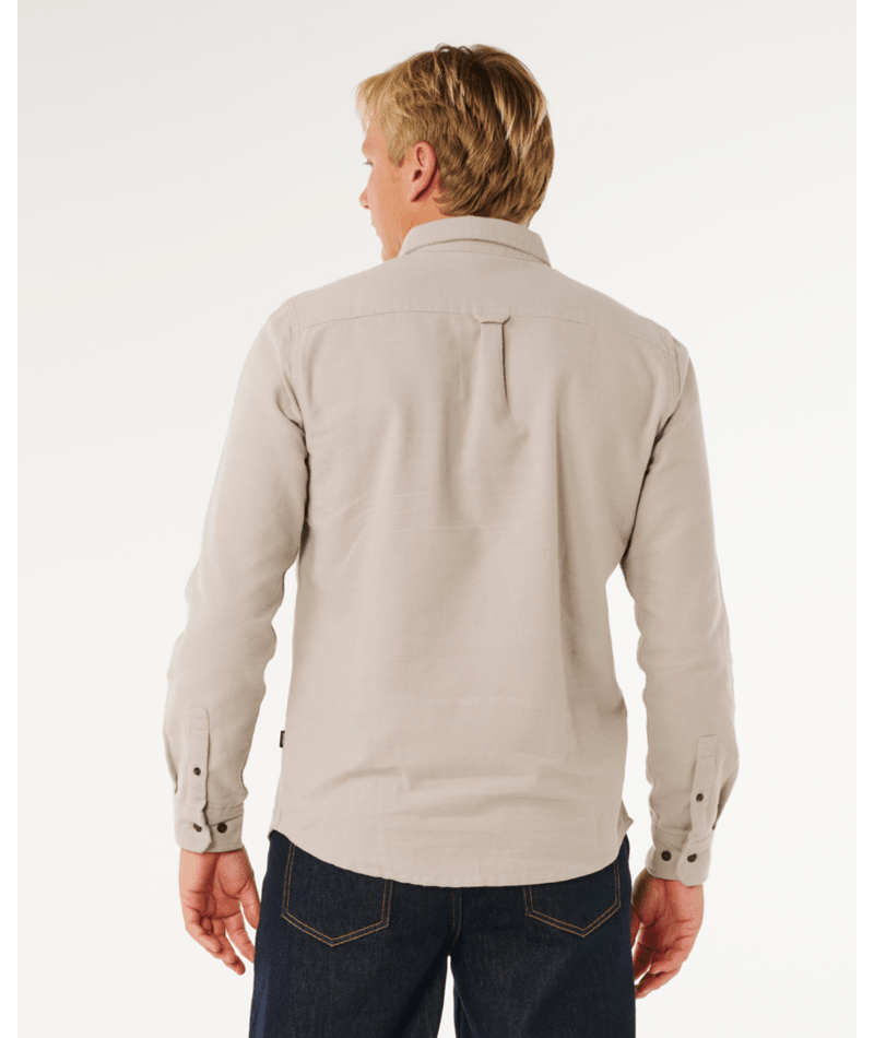 Rip Curl Premium Surf L/S Shirt in STONE