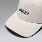 Oakley 6 PANEL STRETCH METALLIC HAT in Mist/Black