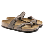 Birkenstock Mayari Mocca Birkibuc Narrow in Mocca