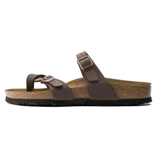 Birkenstock Mayari Mocca Birkibuc Narrow in Mocca