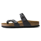 Birkenstock Mayari Black Birko-Flor Regular in Black