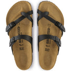Birkenstock Mayari Black Birko-Flor Regular in Black