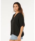 Rip Curl Premium Surf S/S Shirt in BLACK