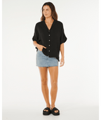 Rip Curl Premium Surf S/S Shirt in BLACK
