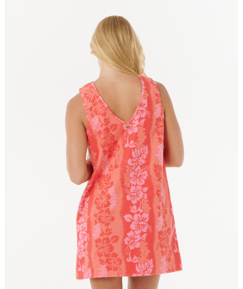 Rip Curl Keepsakes Terry Dress in WATERMELON