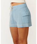 Rip Curl Paraiso Embroidered Walkshort in Washed Blue