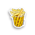 Big Bite Studios Hot Chippies Waterproof Sticker — By Big Bite Studios in Single