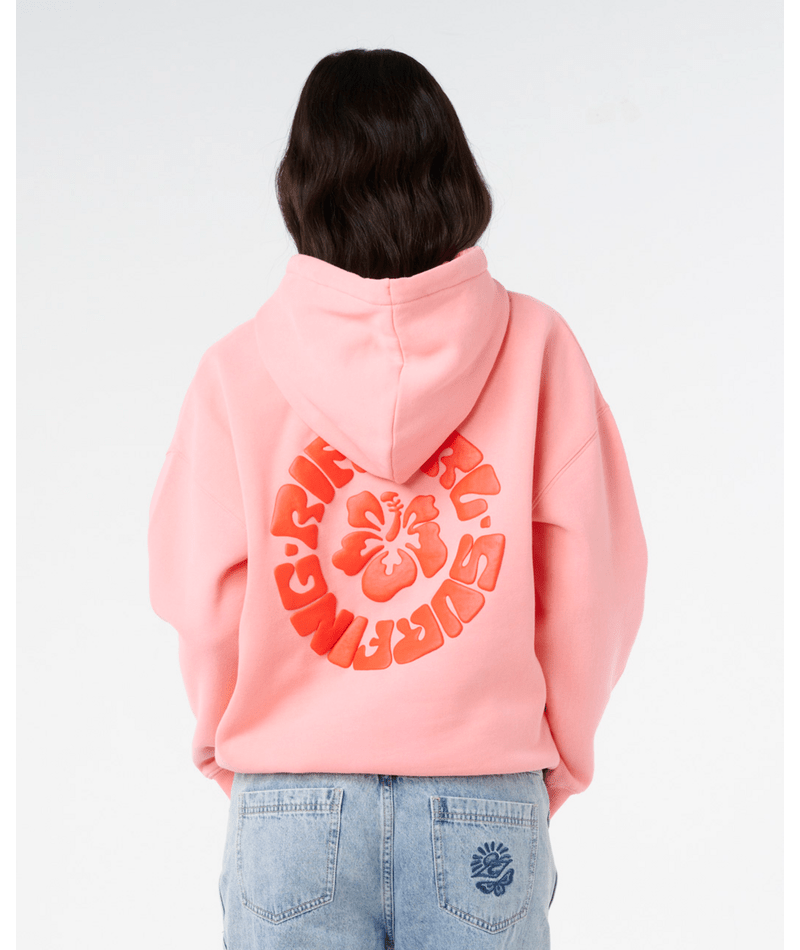 Rip Curl Surf Puff Heritage Hood P/P in PINK