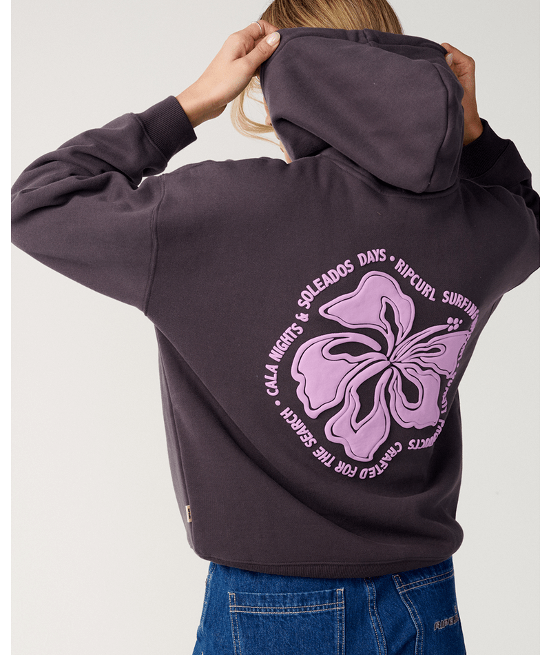 Rip Curl Surf Puff Heritage Hood P/P in NINE IRON