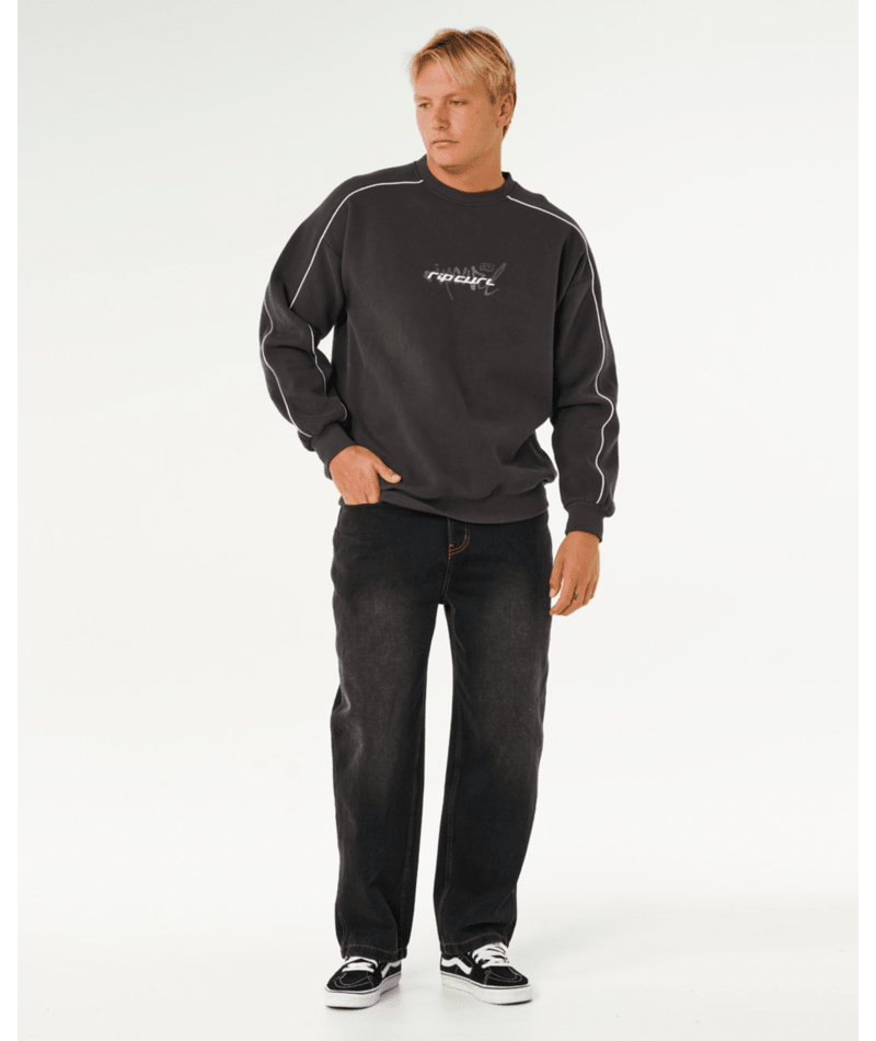 Rip Curl Inner Visions Pipe Crew in WASHED BLACK