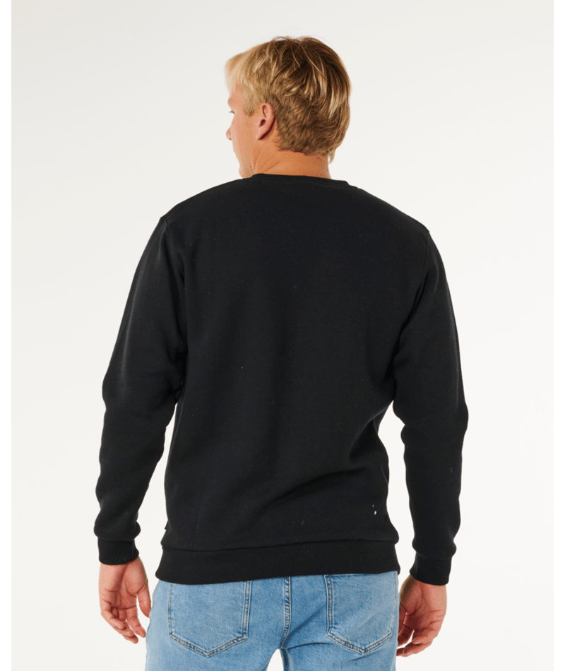 Rip Curl Classic Surf Crew in BLACK