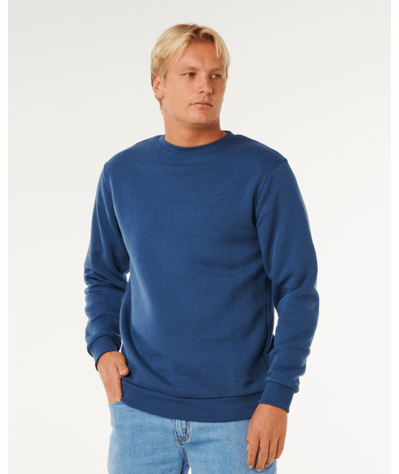 Rip Curl Classic Surf Crew in LIGHT NAVY