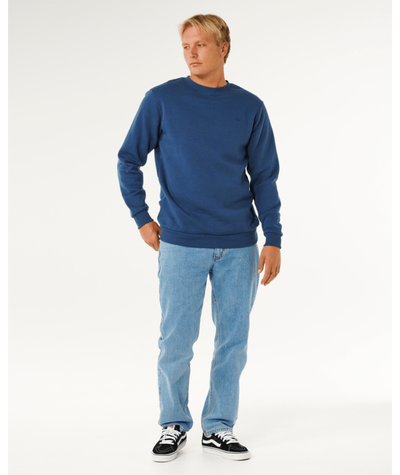 Rip Curl Classic Surf Crew in LIGHT NAVY