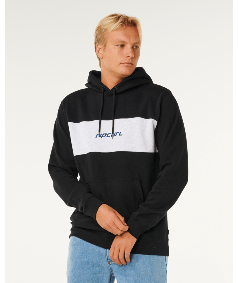 Rip Curl Undertow Hood in BLACK/WHITE