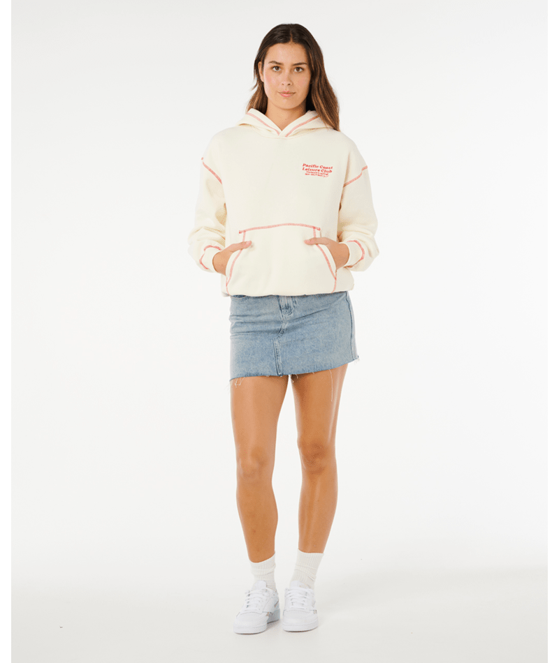 Rip Curl Pacific Oversized Hood in BONE