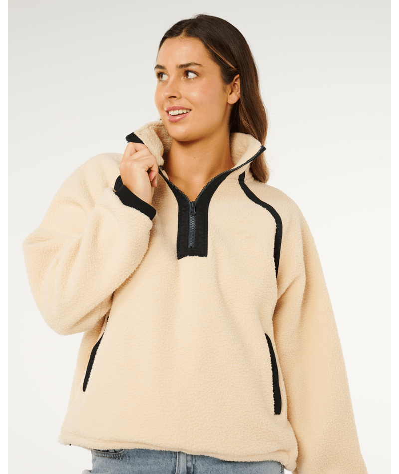 Rip Curl Surf Club Heritage Polar in STONE