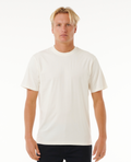 Rip Curl Plain Wash Tee in BONE