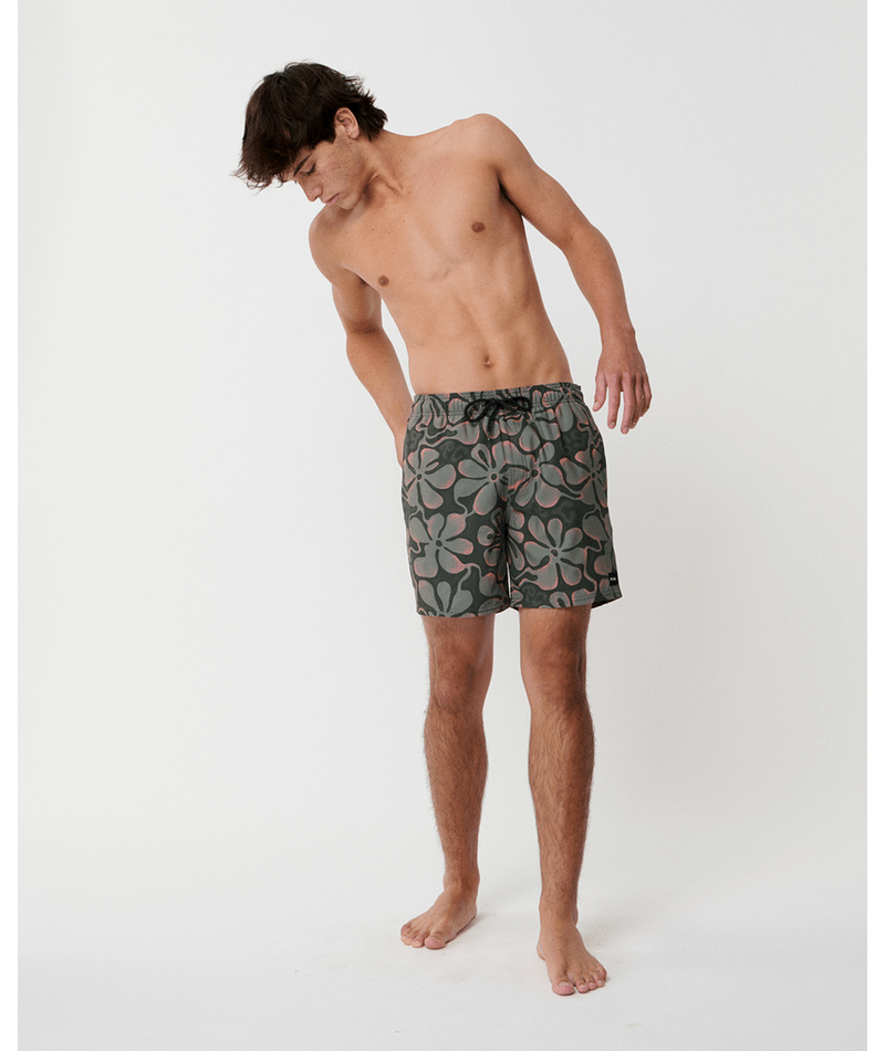 Rip Curl Sessions 18 Volley in CACTUS GREEN