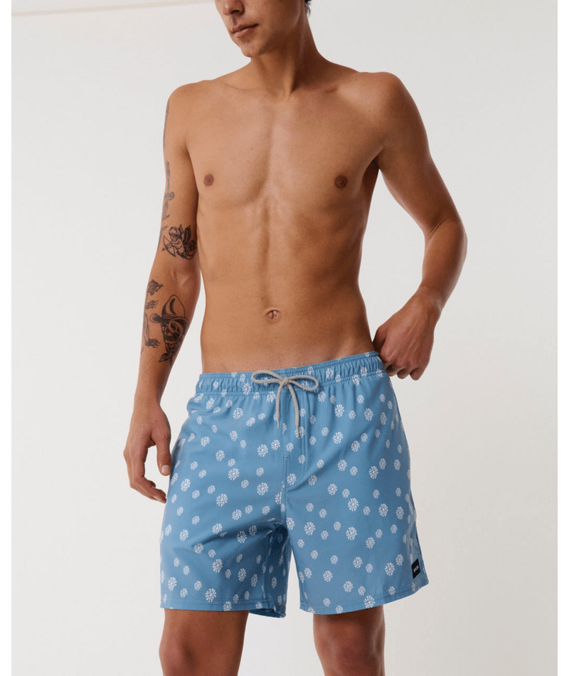 Rip Curl Sessions 16" Volley in Faded Denim