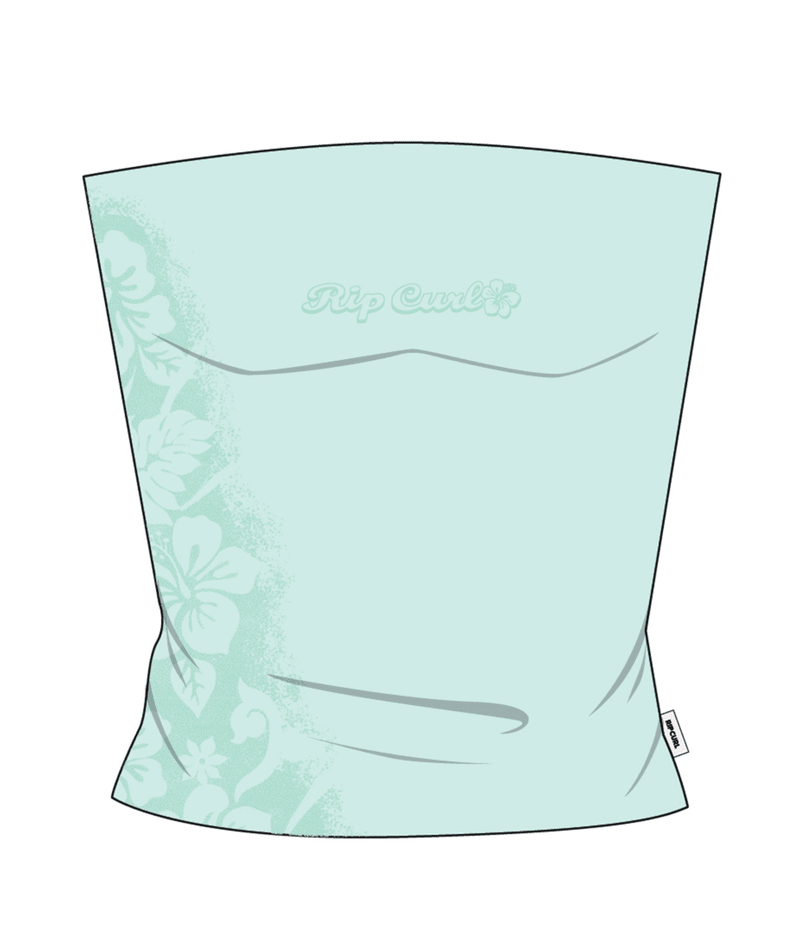 Rip Curl Keepsakes Bandeau in WASHED AQUA