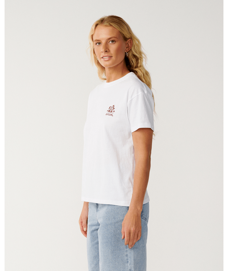 Rip Curl Surf Puff Party Pack Relaxed in WHITE