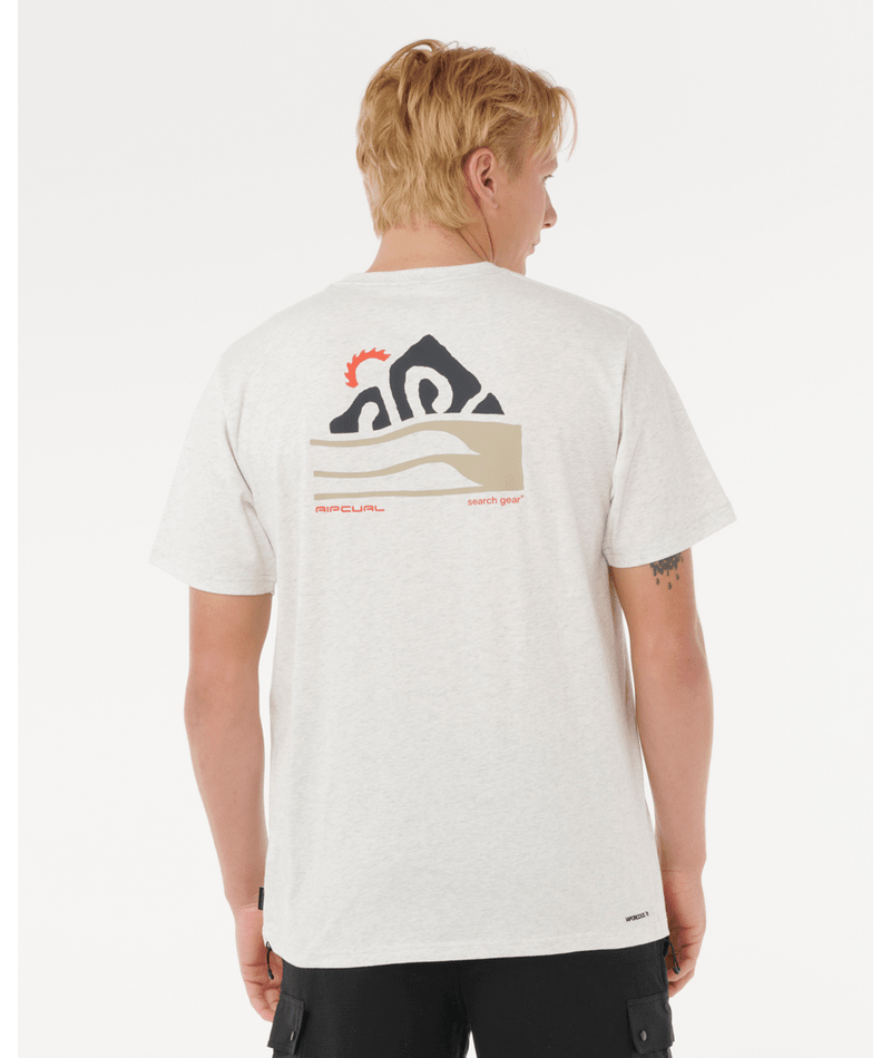 Rip Curl Vaporcool Search Range Tee in SPORTS MARLE