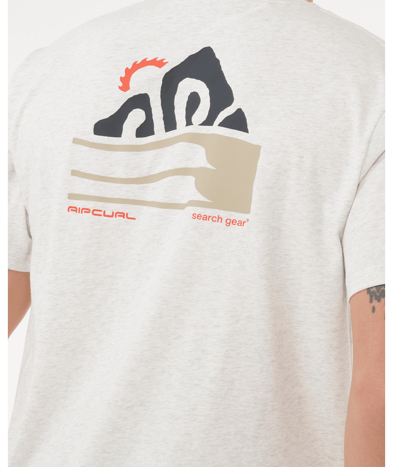 Rip Curl Vaporcool Search Range Tee in SPORTS MARLE