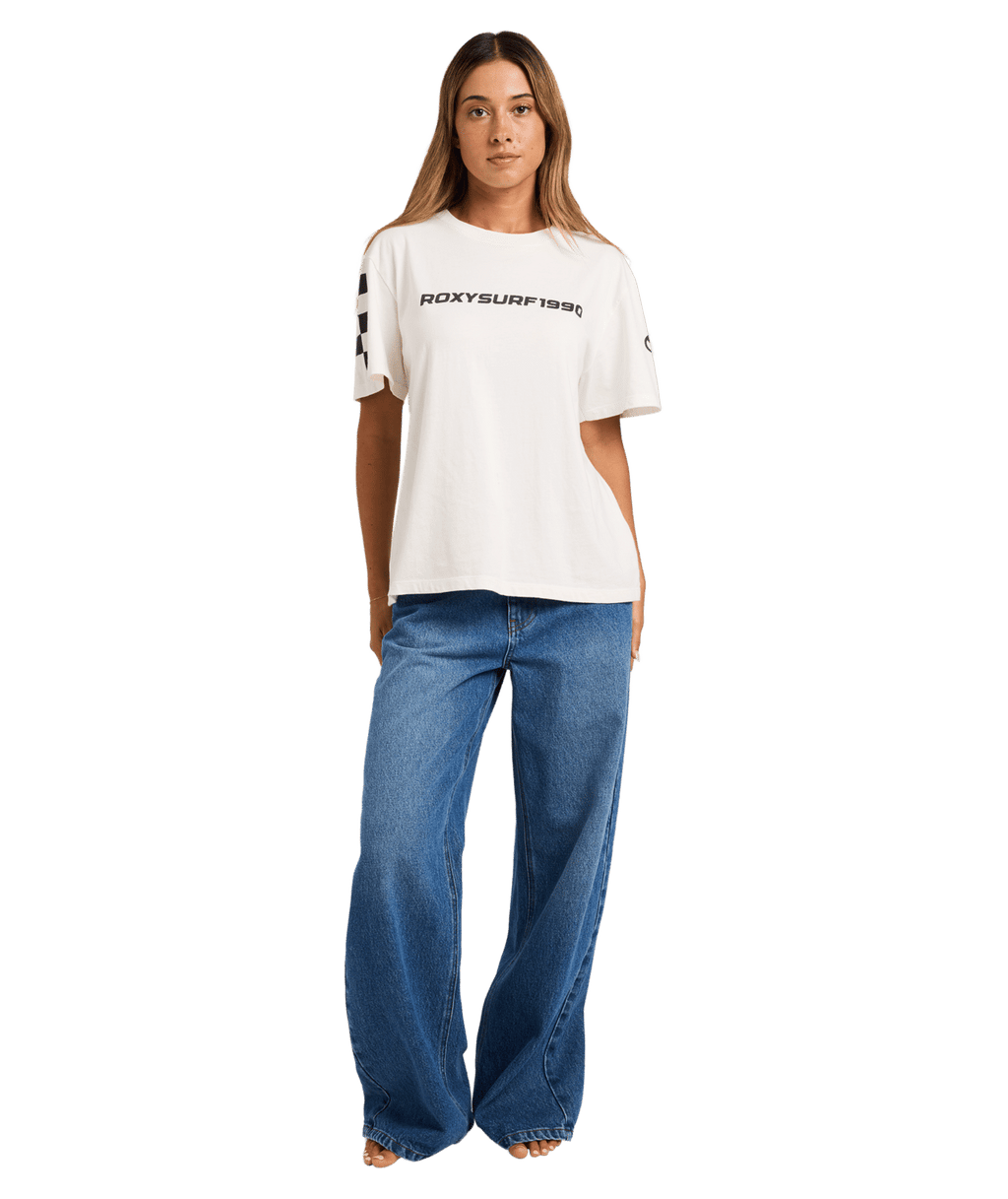 Roxy BACKSLIDER DENIM PANT in BLUE