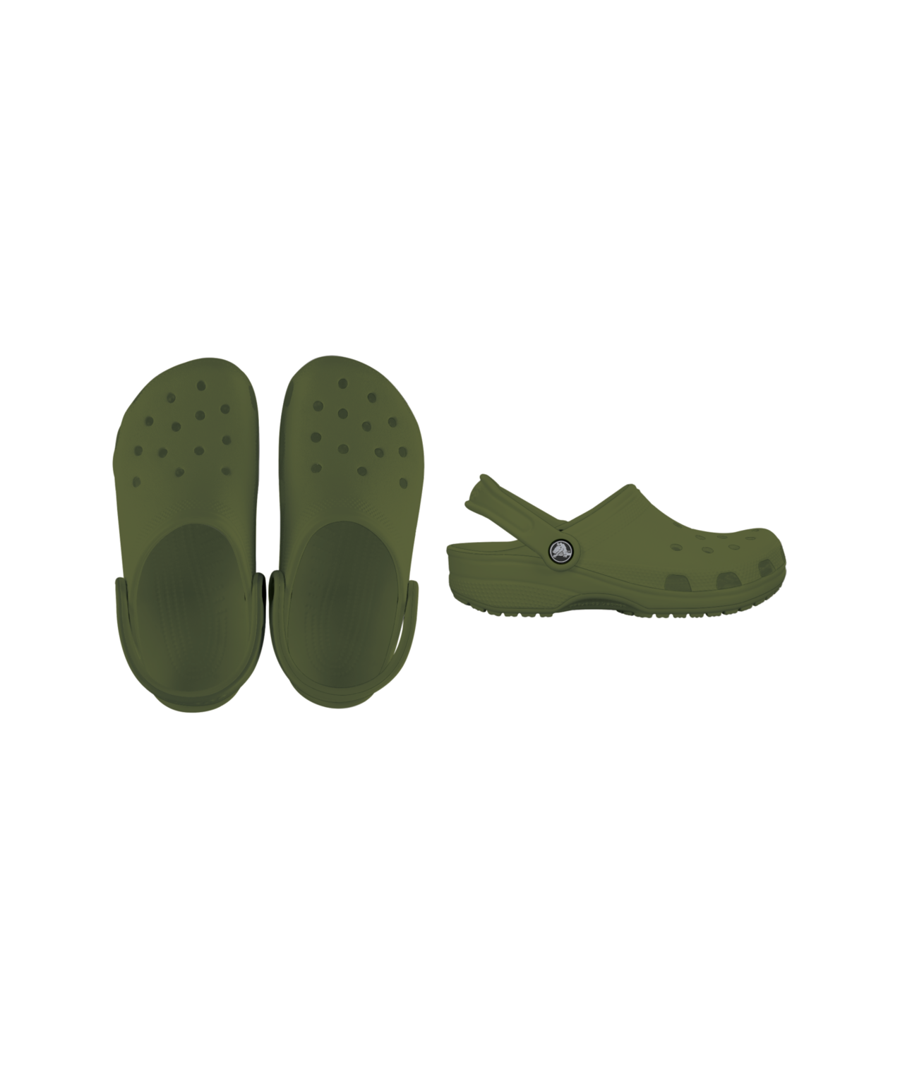 Crocs Classic Dark Algae in Dark Algae