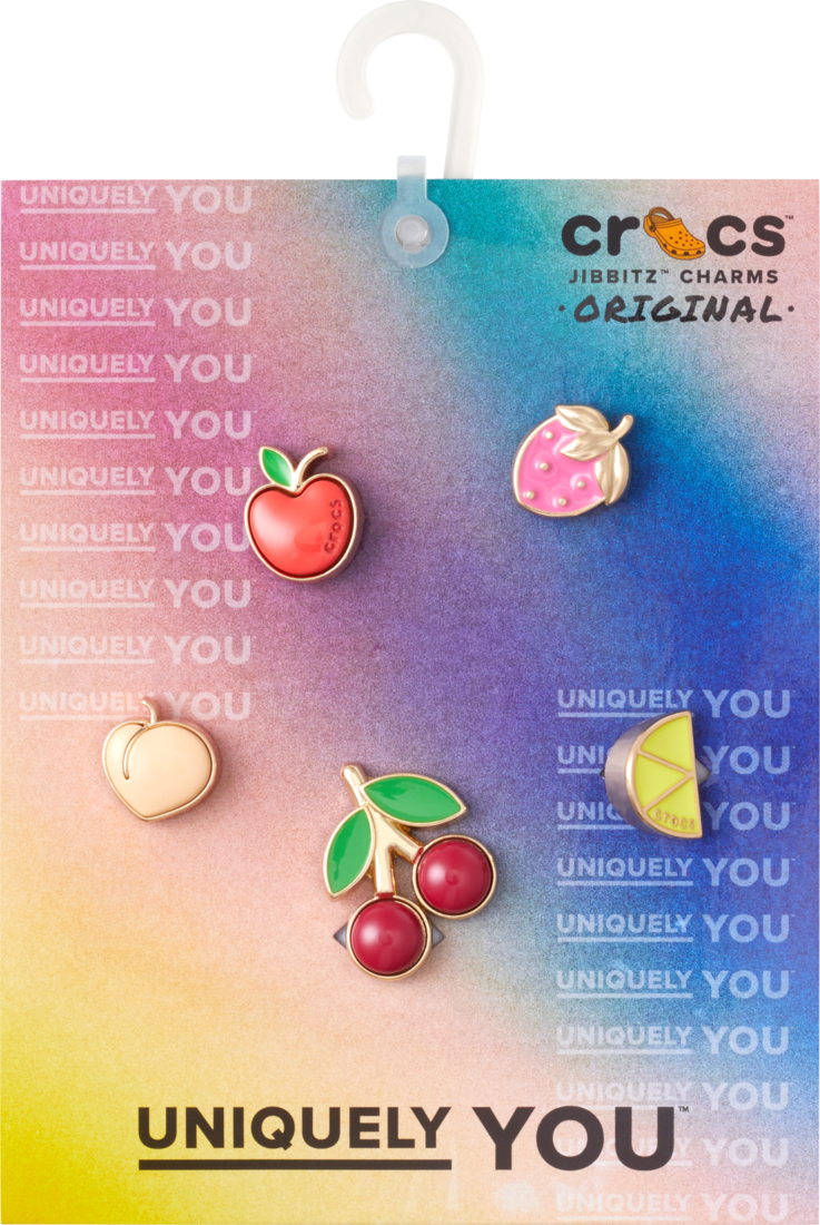 Crocs Elevated Fruits 5 Pack