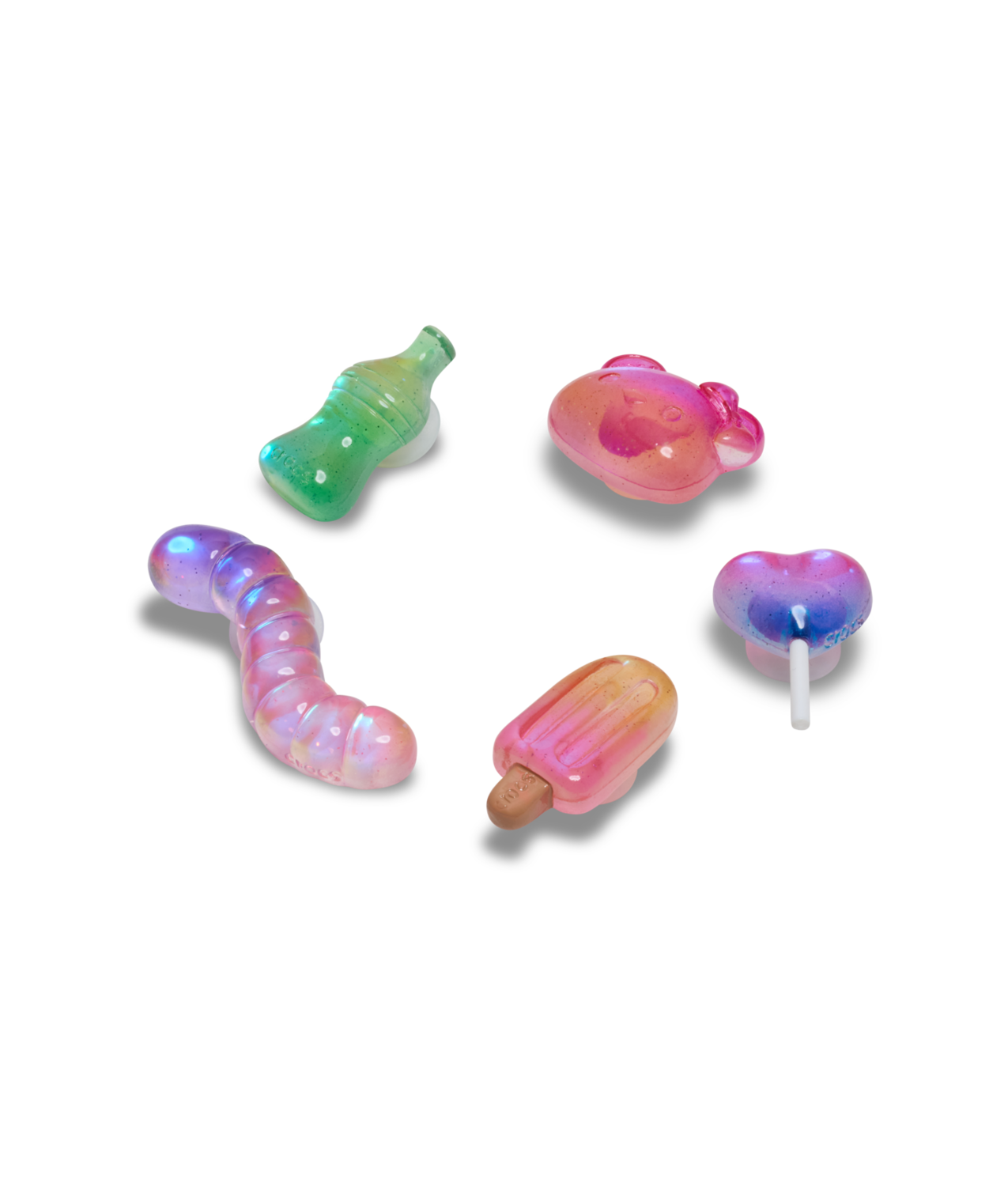 Crocs Jelly Candy 5 Pack in NO COLOR APPLICABLE