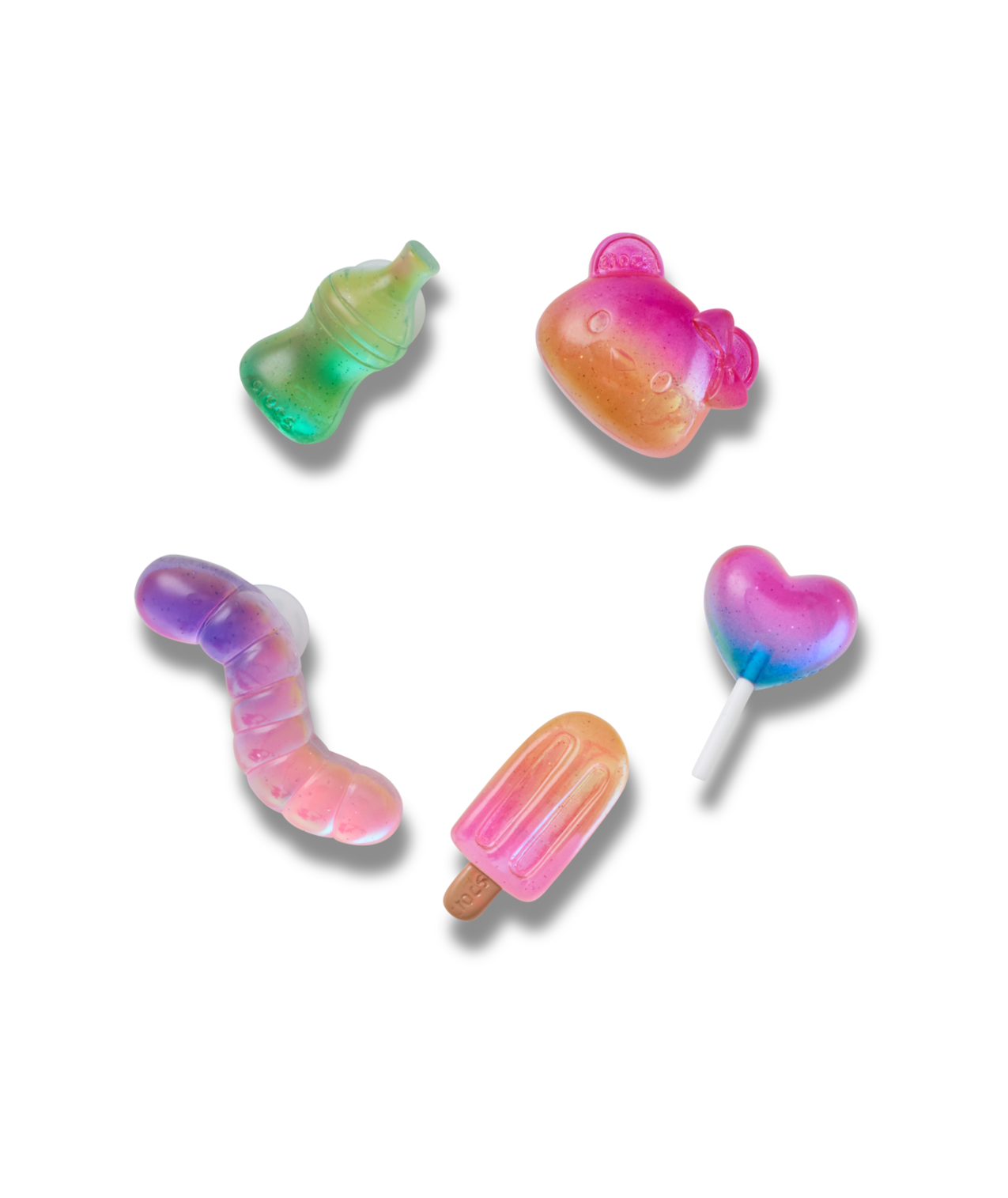 Crocs Jelly Candy 5 Pack in NO COLOR APPLICABLE