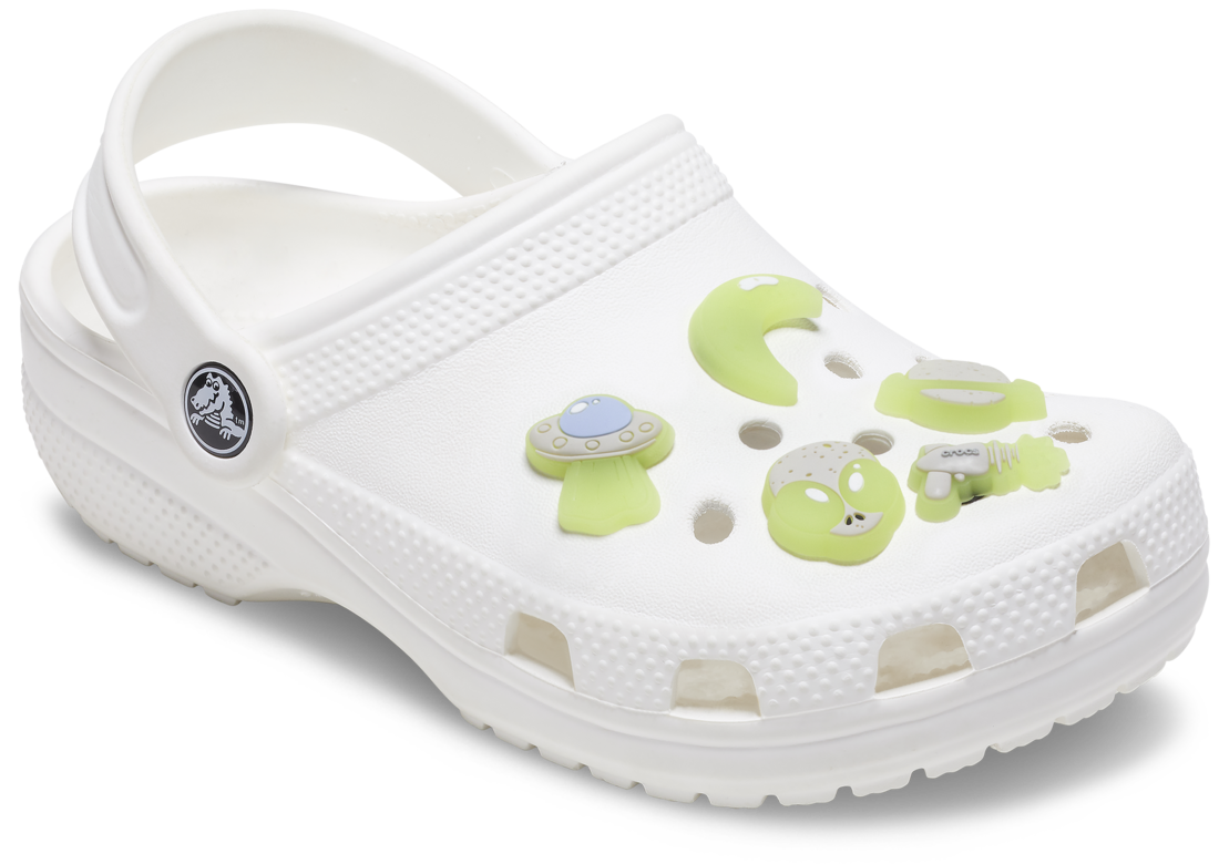 Crocs Glow in the Dark Space 5 Pack