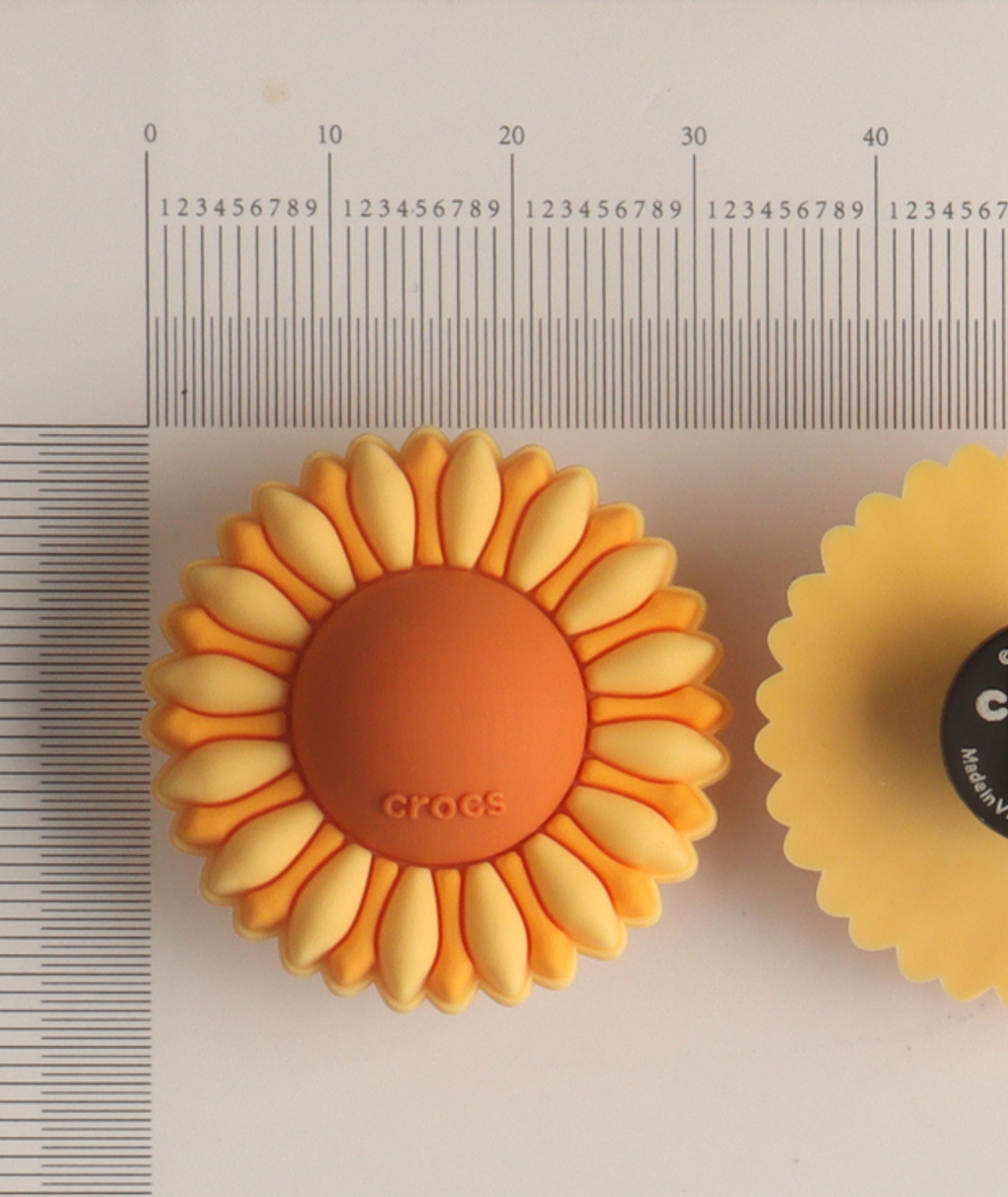 Crocs Puffy Orange Flower in NO COLOR APPLICABLE