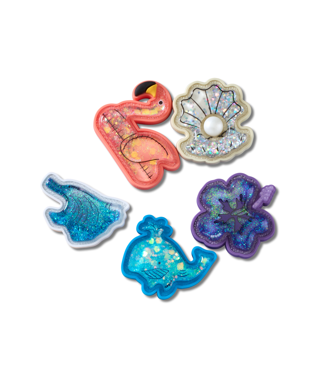 Crocs Squishy Beach Icons 5 Pack in NO COLOR APPLICABLE