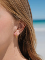 Malakai The Label Kauai Sun Big Hoops in 18k Gold in Default Title