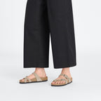 Birkenstock Mayari Vegan Grey Taupe Synthetic Regular in Grey Taupe