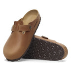 Birkenstock Boston Cognac Oiled Leather Regular in Cognac