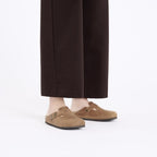 Birkenstock Boston Cognac Oiled Leather Regular in Cognac