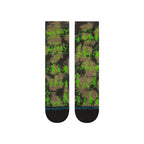 Stance THE GRINCH CREW SOCKS - DOWN IN WHOVILE in BLACK