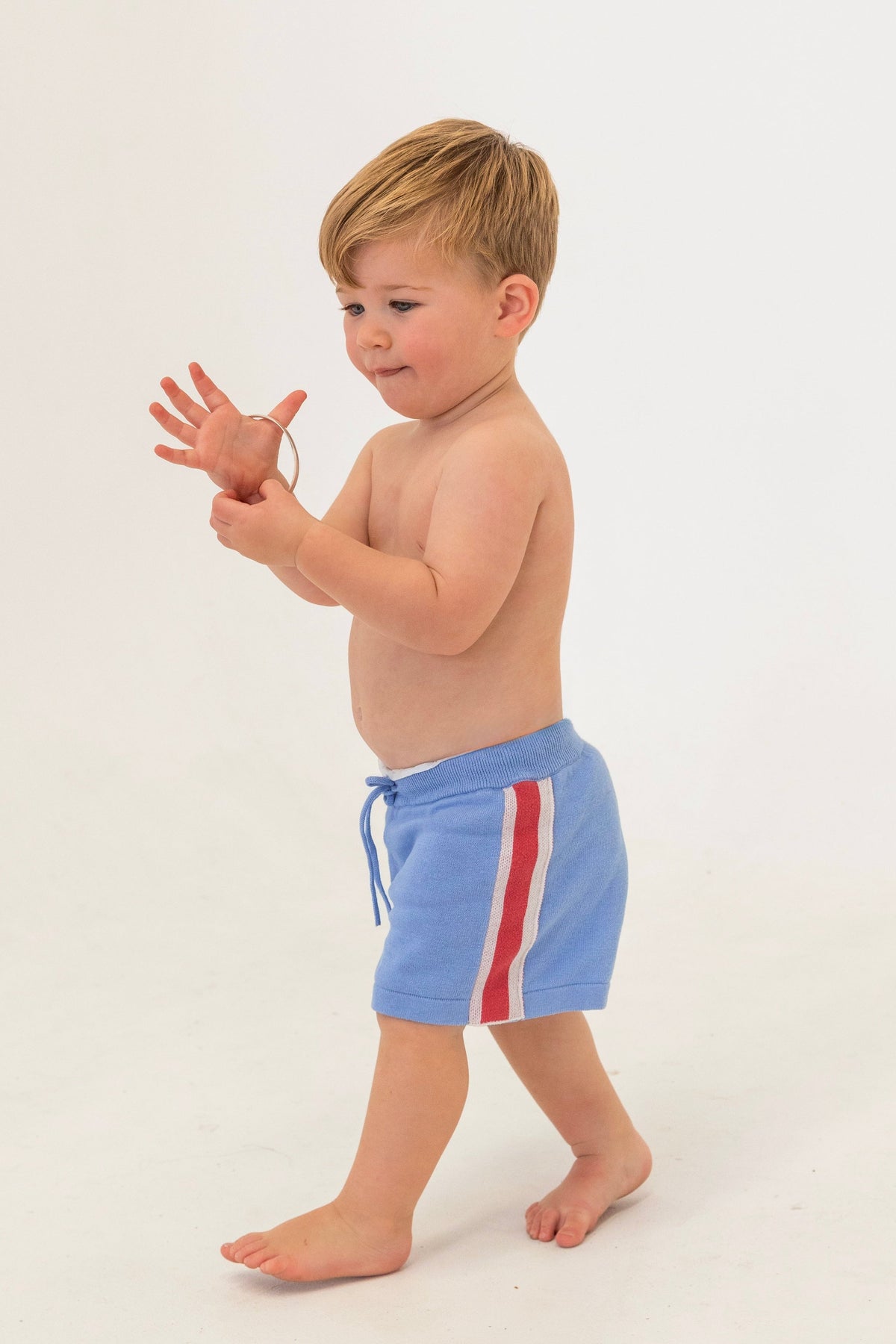 Olas Supply Co COVE MINI SHORT ETERNAL BLUE in Single