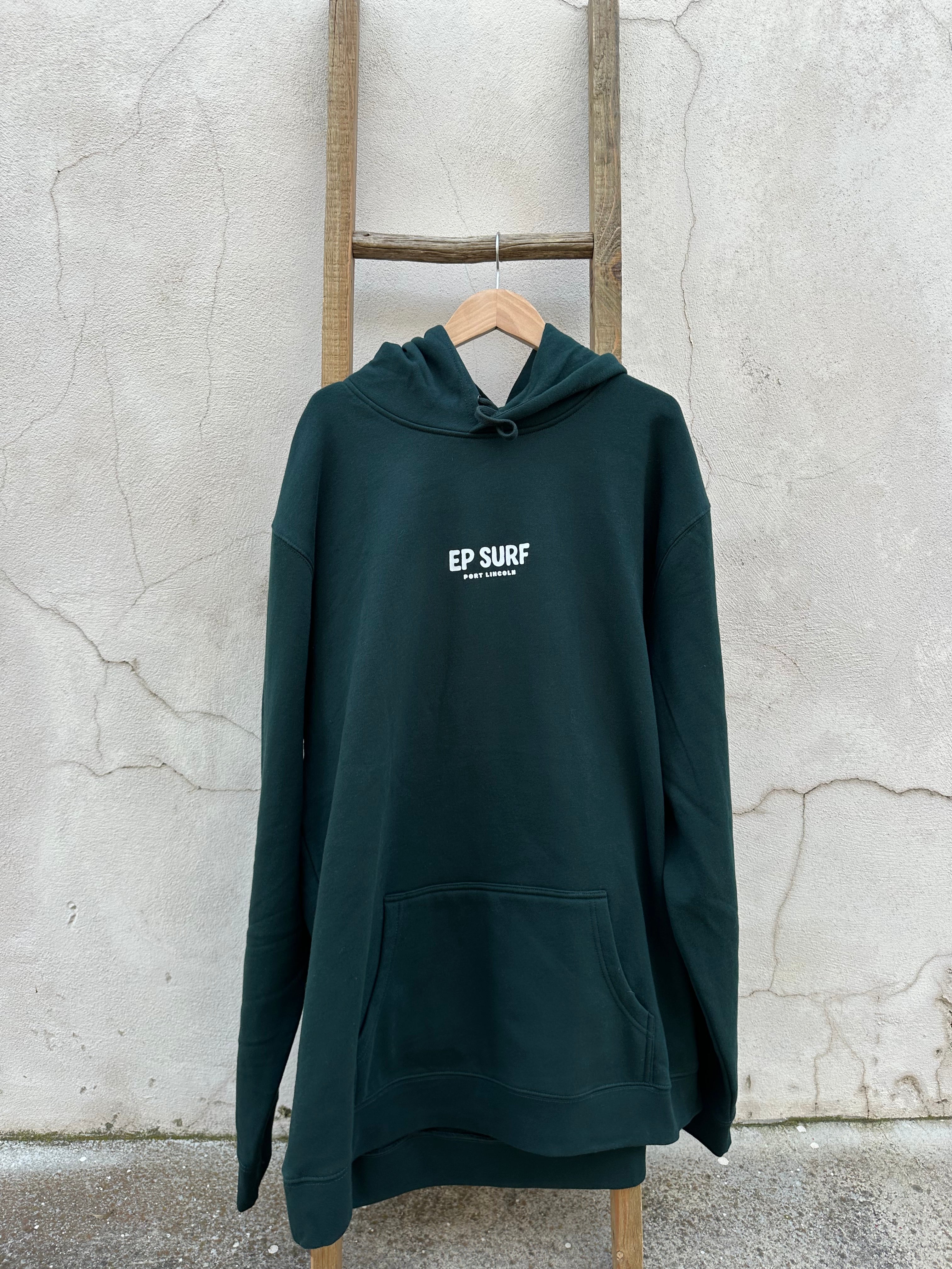 EP SURF Unisex Troopy Hoody (4XL & 5XL Only) - Pine Green