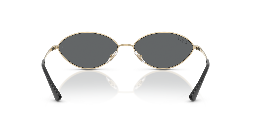 Ray-Ban® KAI PALE GOLD DARK GREY POLAR in Pale Gold