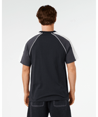 Rip Curl Panel Beater Tee in BLACK