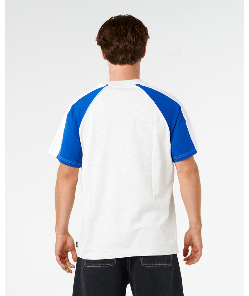 Rip Curl Panel Beater Tee in ELECTRIC COBALT