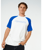 Rip Curl Panel Beater Tee in ELECTRIC COBALT